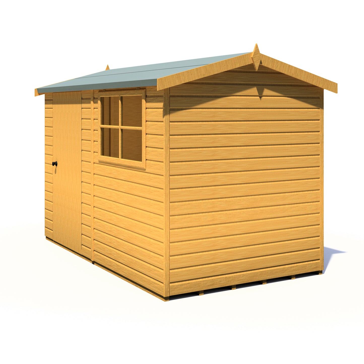 Shire Suffolk 10x6 Single Door Loglap Style D