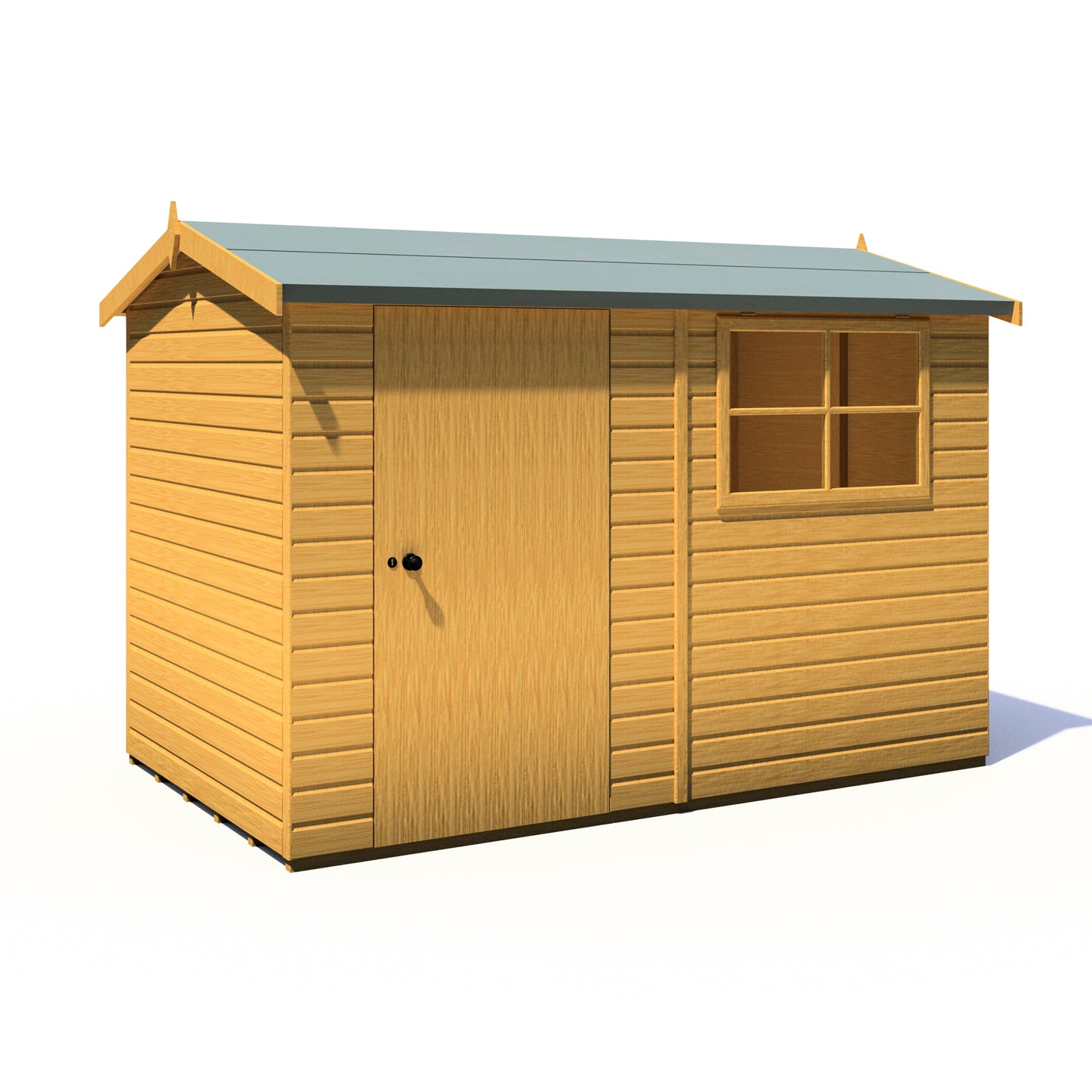 Shire Suffolk 10x6 Single Door Loglap Style D