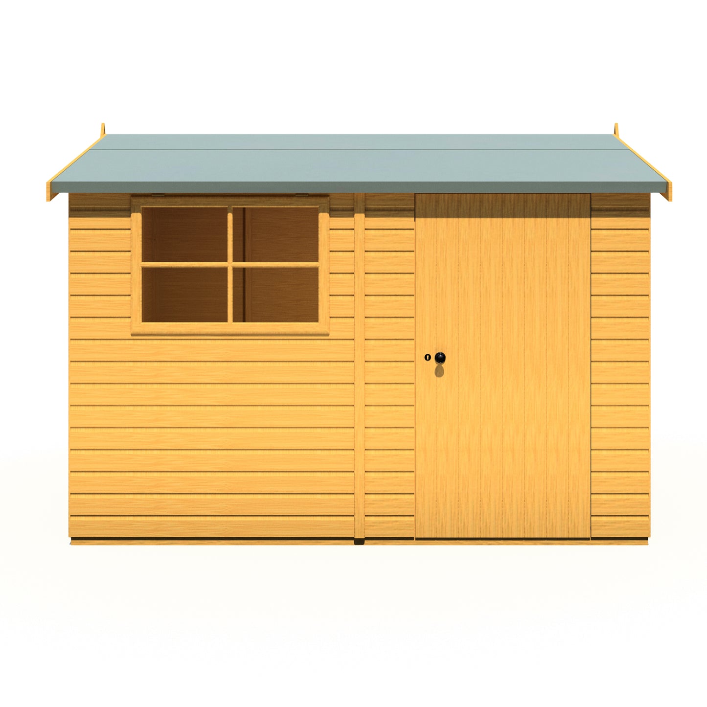 Shire Suffolk 10x8 Single Door Loglap Style C