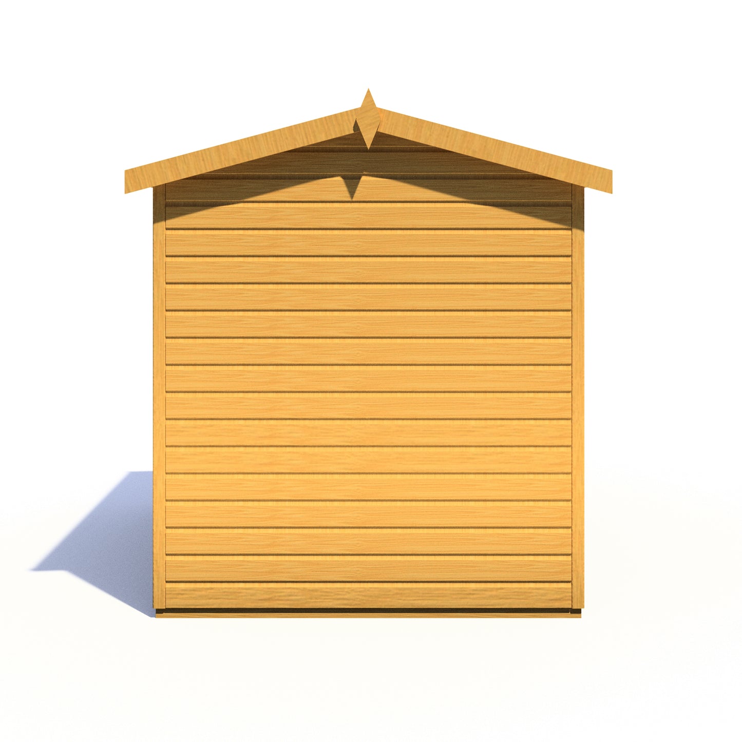 Shire Suffolk 8x6 Single Door Loglap Style D
