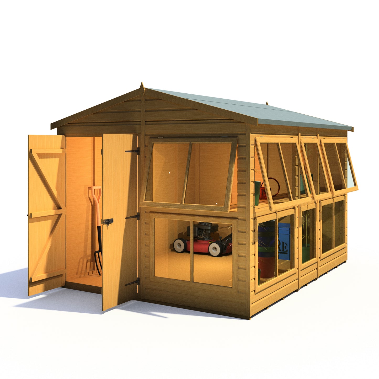 Shire Sun Hut Potting Shed 8x10