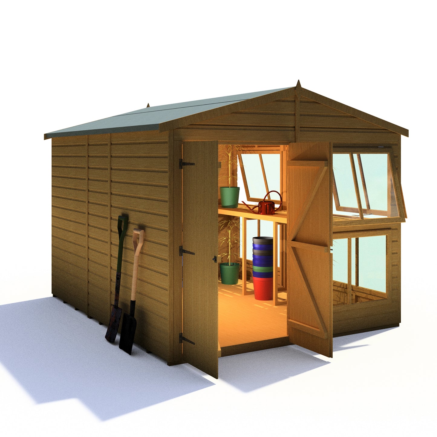 Shire Sun Hut Potting Shed 8x10