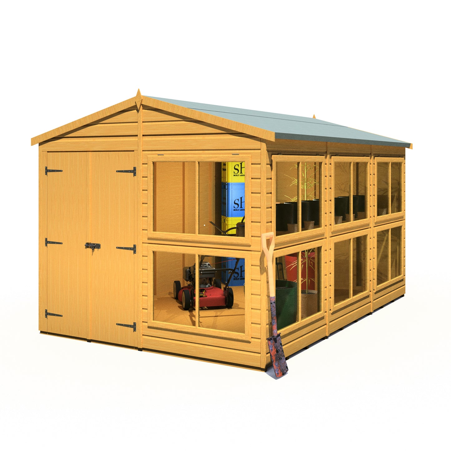 Shire Sun Hut Potting Shed 8x12