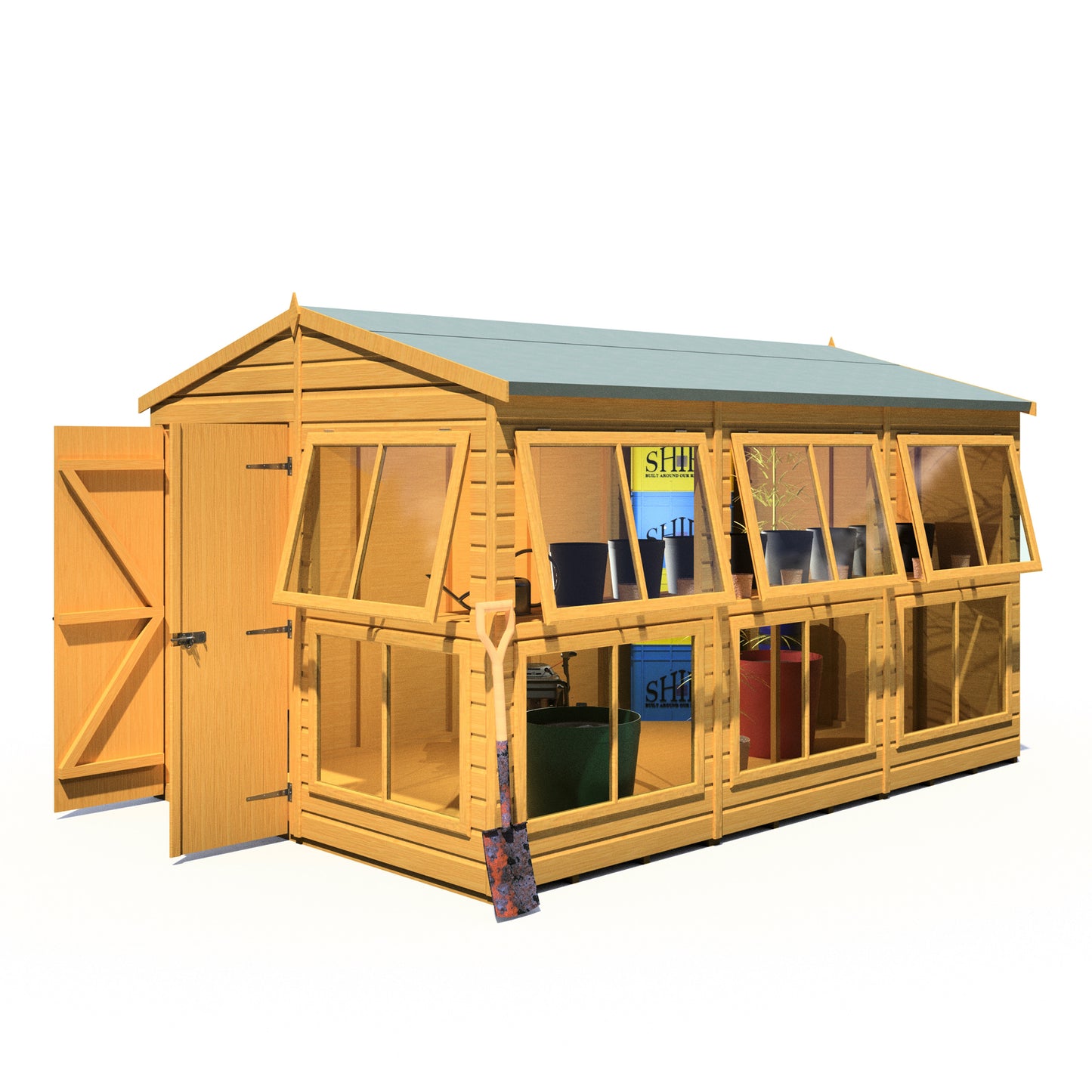 Shire Sun Hut Potting Shed 8x12