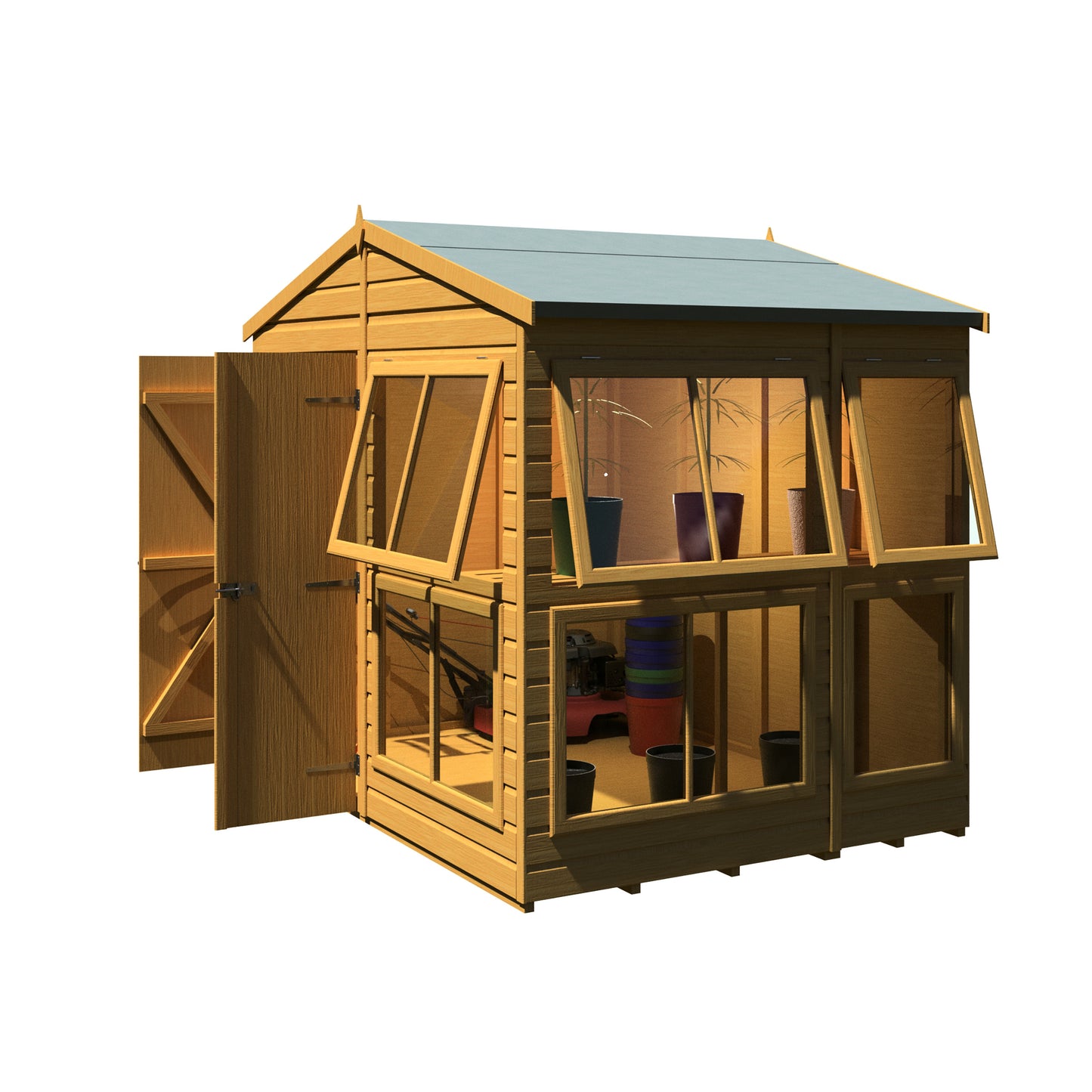 Shire Sun Hut Potting Shed 8x6