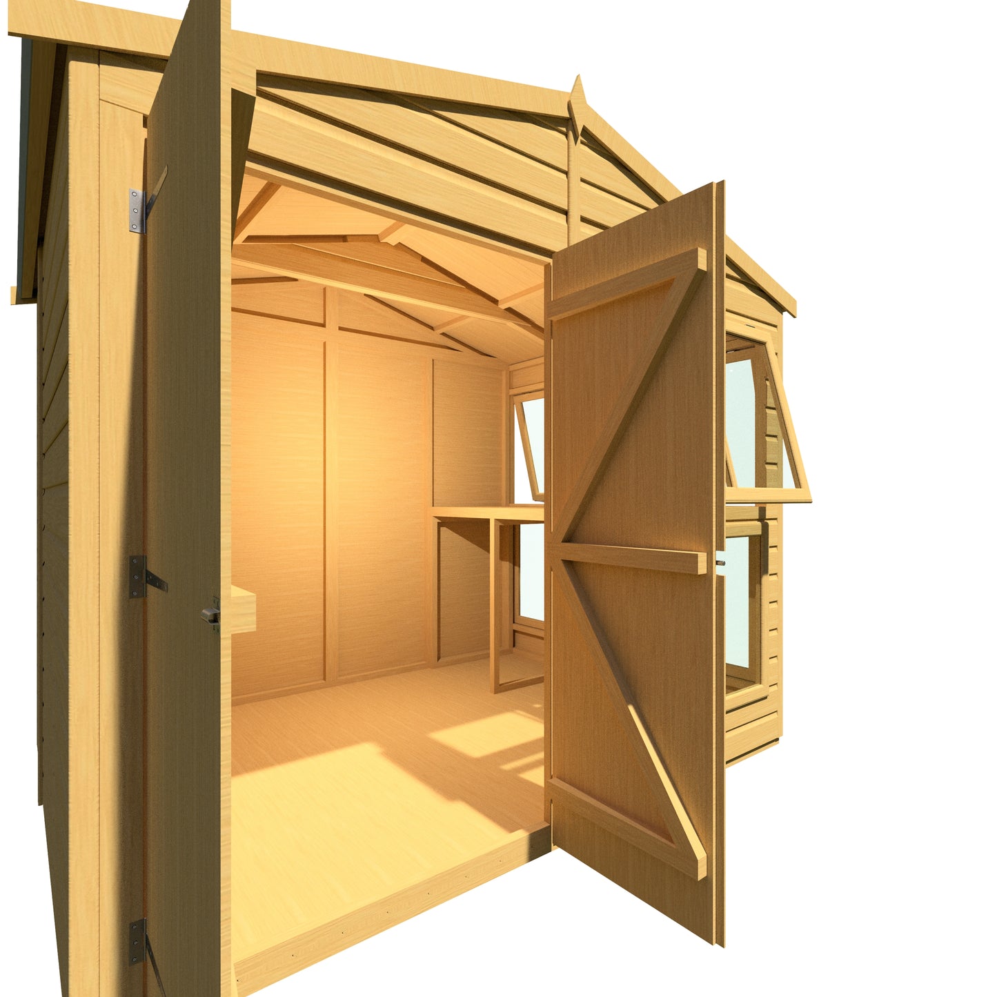 Shire Sun Hut Potting Shed 8x6