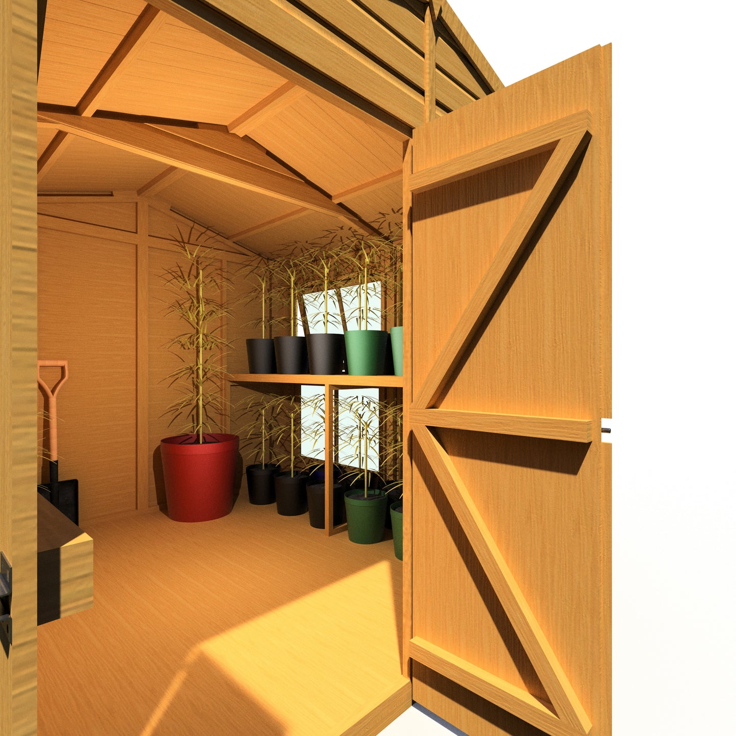 Shire Sun Hut Potting Shed 8x8