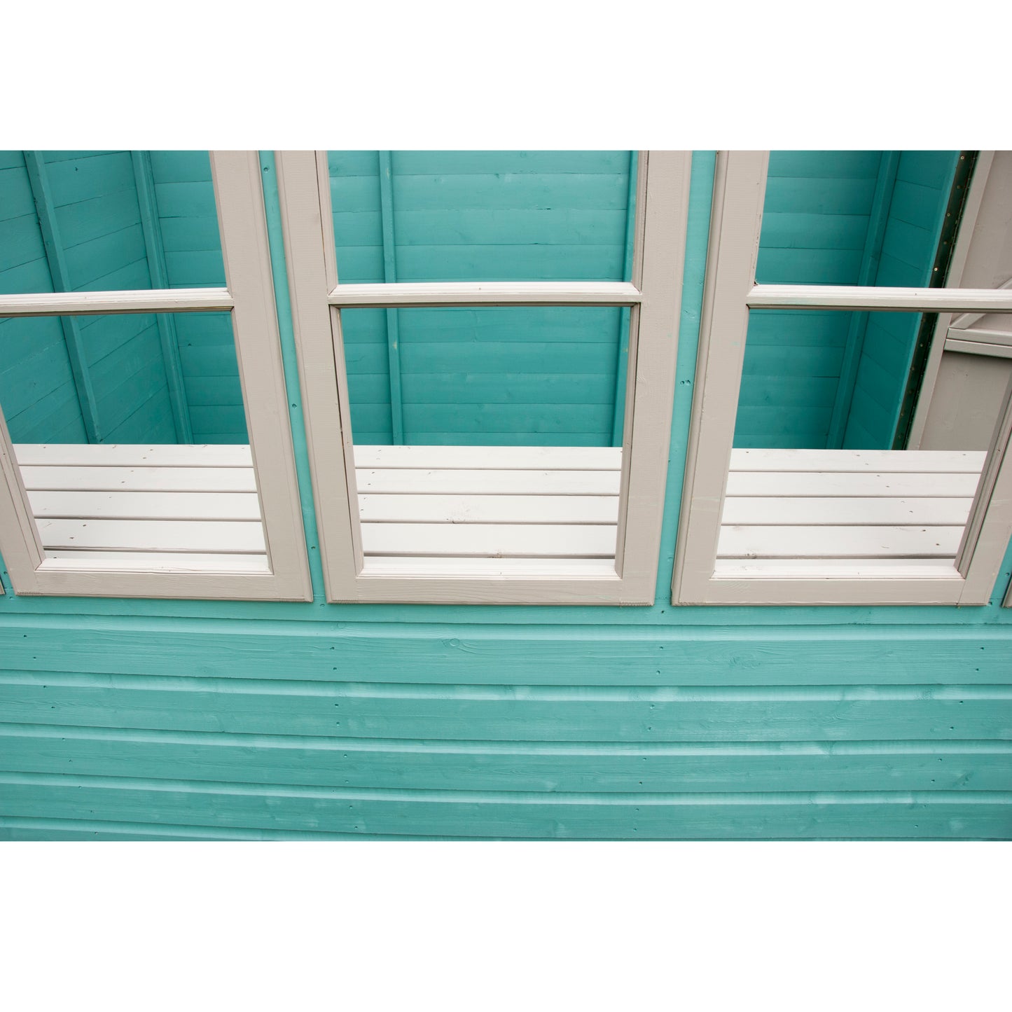 Shire Sun Pent 10x6 Single Door Shiplap Style A