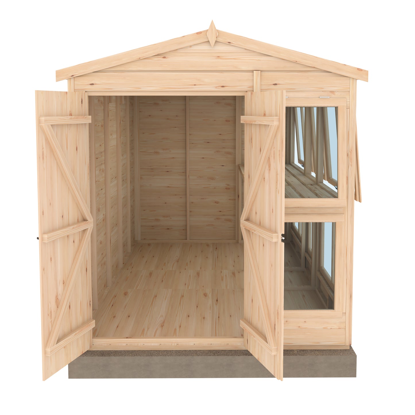 Shire Sun Hut Potting Shed 6x10