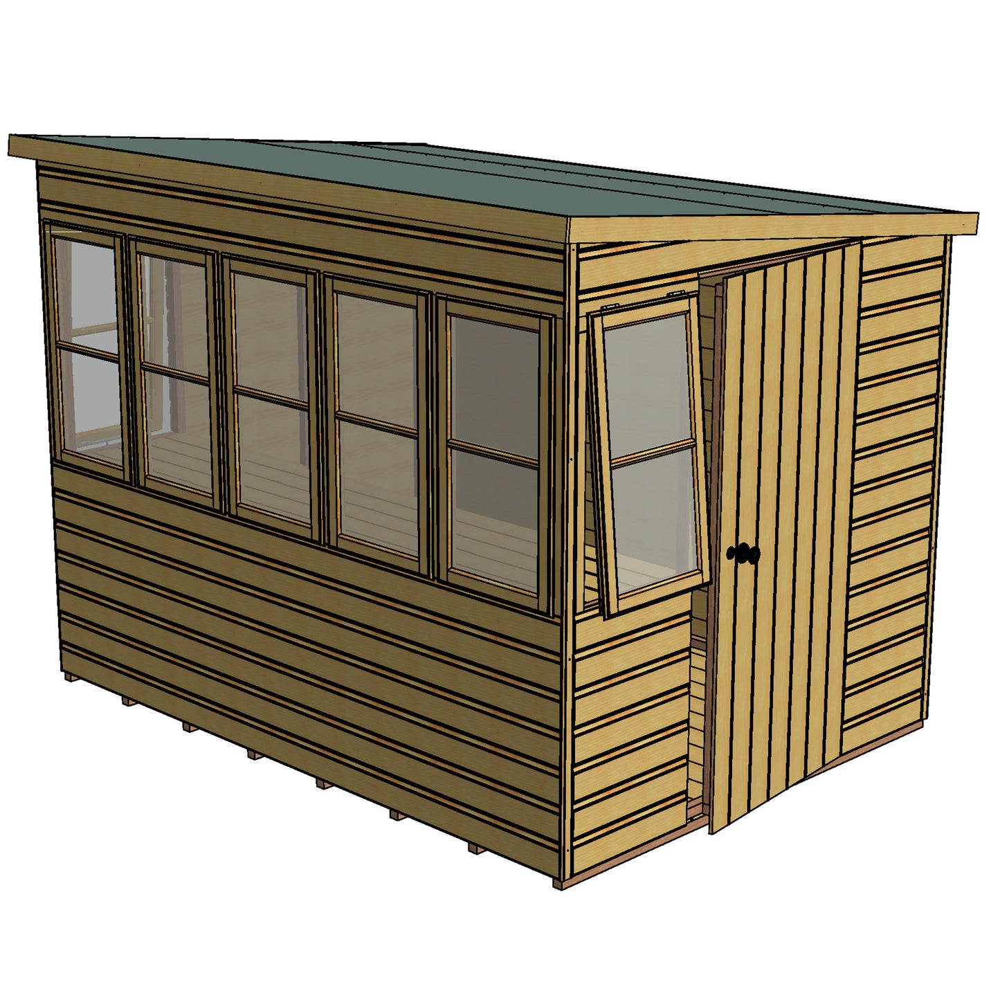 Shire Sun Pent 8x6
