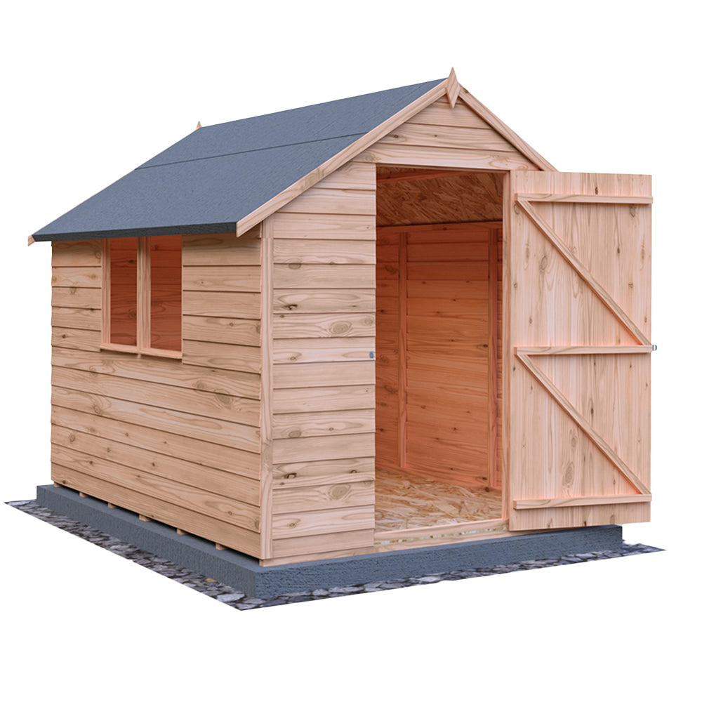 Shire Overlap 8x6 Single Door Value with Window