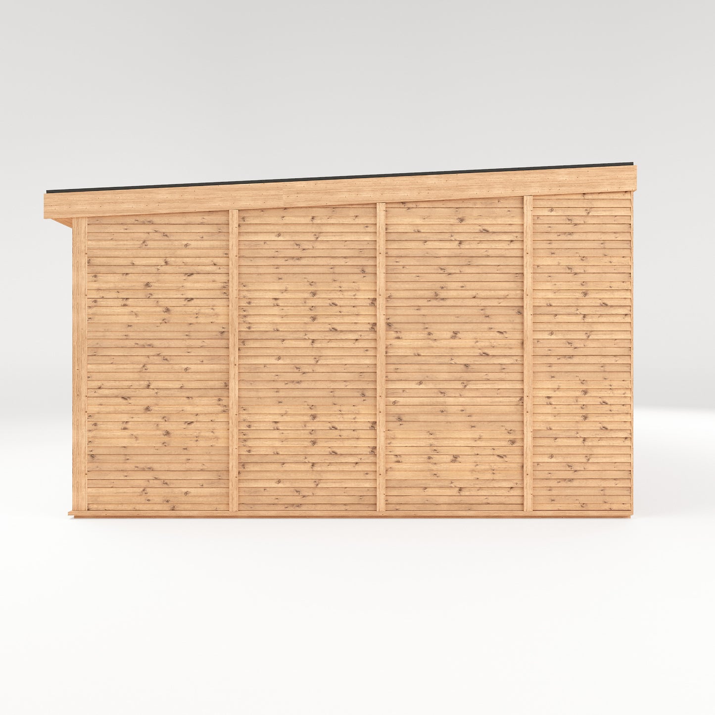 Mercia Sherwood Cresswell 6m x 3m Insulated Garden Room - (UPVC Windows & Doors) - White