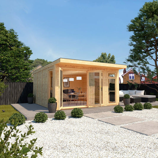Mercia Sherwood Edwinstowe 4mx4m Insulated Garden Room