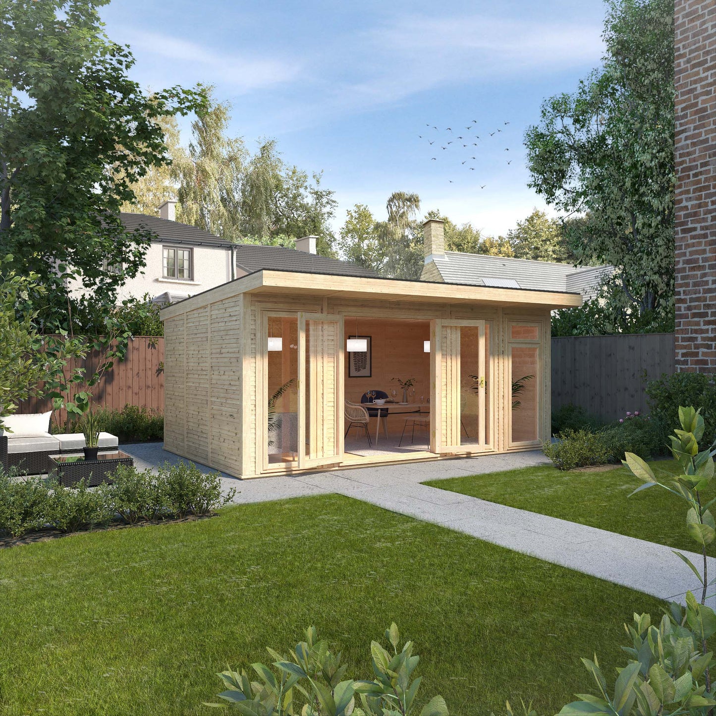 Mercia Sherwood Edwinstowe 5m x 3m Insulated Garden Room