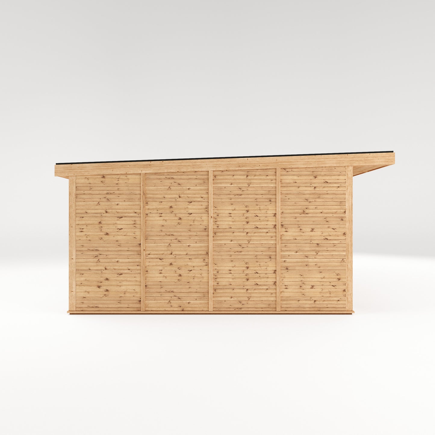 Mercia Sherwood Edwinstowe 5mx4m Insulated Garden Room - (UPVC Windows & Doors) - White