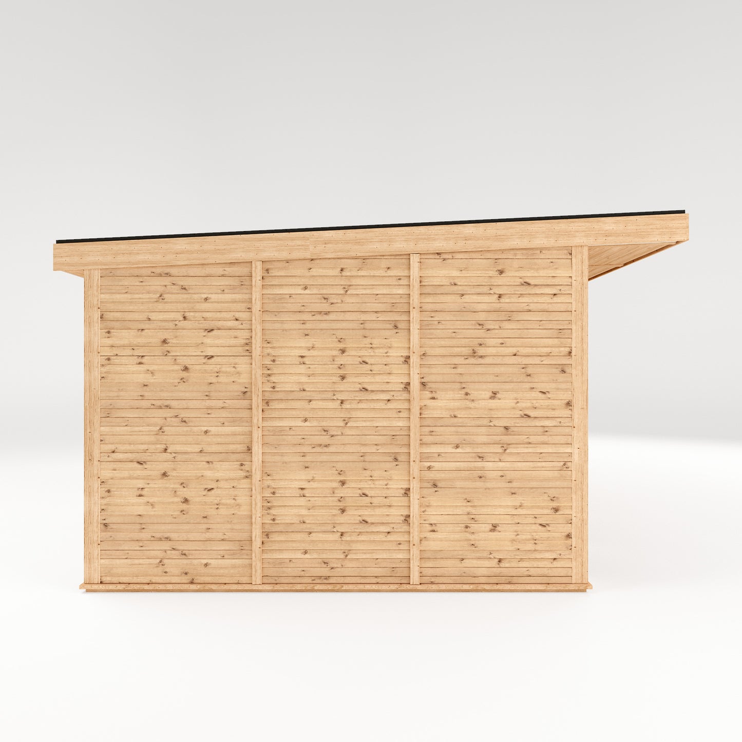 Mercia Sherwood Edwinstowe 6mx3m Insulated Garden Room - (UPVC Windows & Doors) - Oak