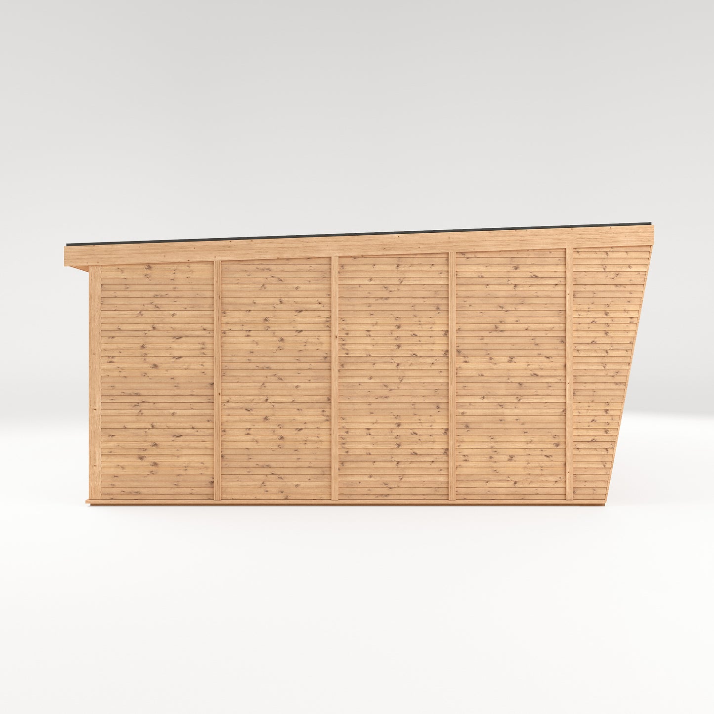 Mercia Sherwood Harlow 5mx4m Insulated Garden Room - (UPVC Windows & Doors) - Oak