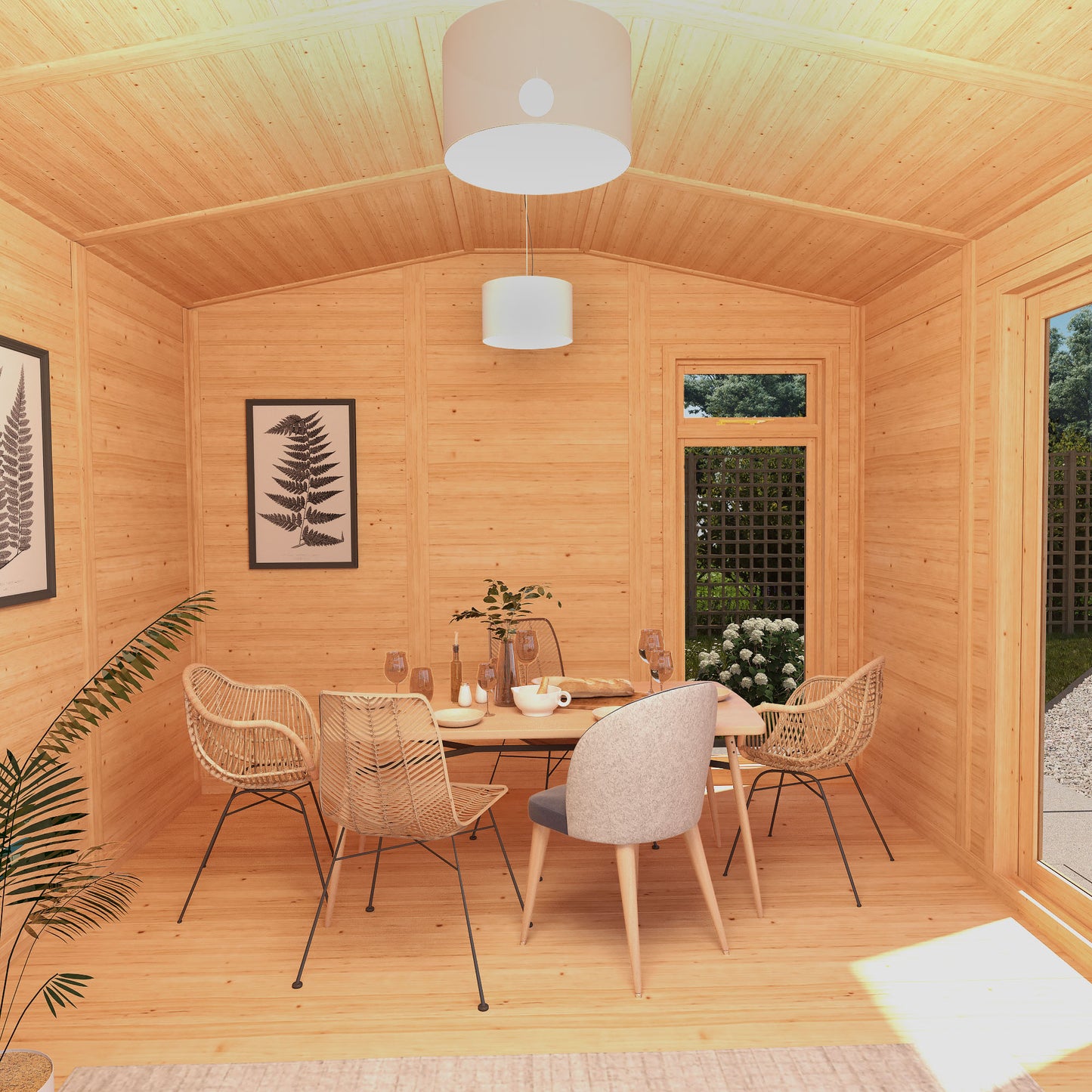 Mercia Sherwood Rufford 4m x 3m Insulated Garden Room