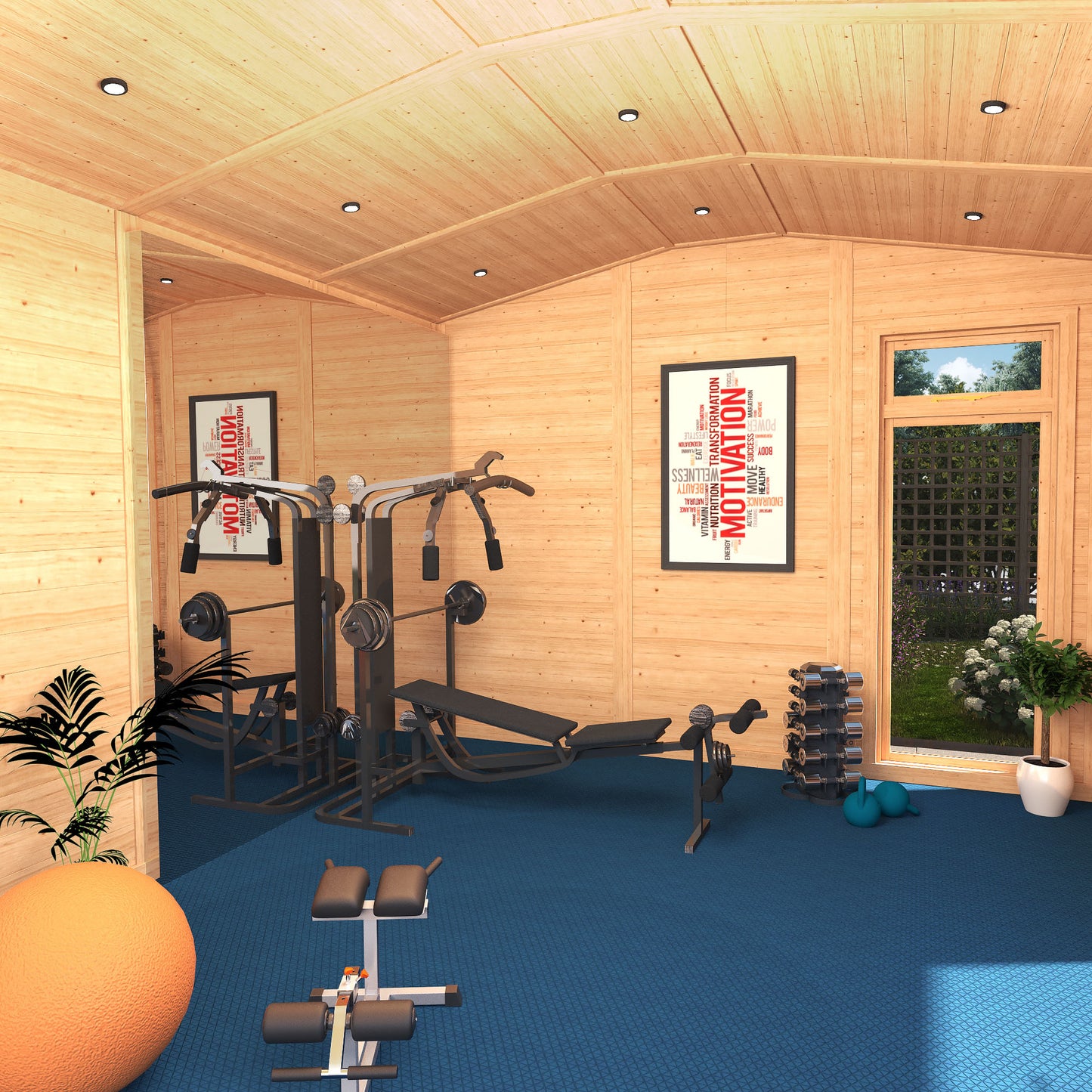 Mercia Sherwood Rufford 4mx3m Insulated Garden Room
