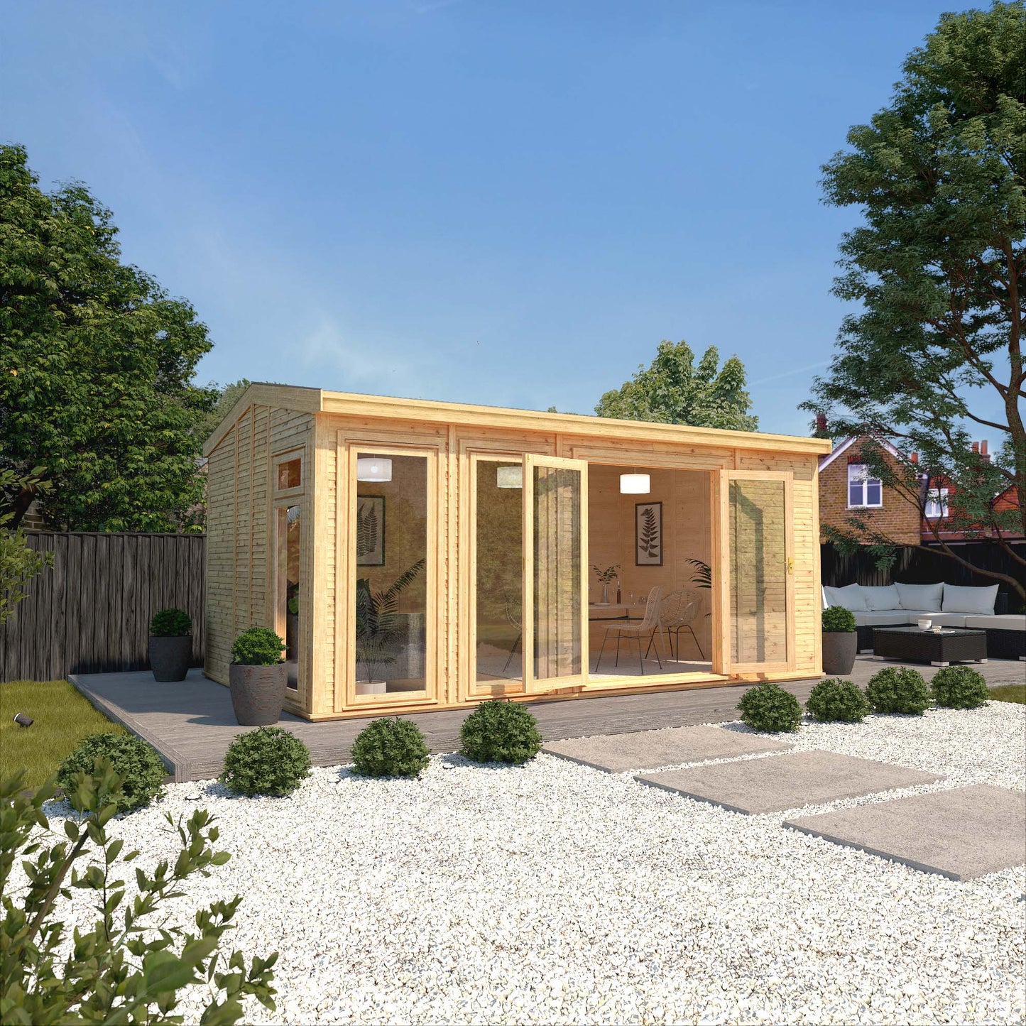 Mercia Sherwood Rufford 5mx3m Insulated Garden Room