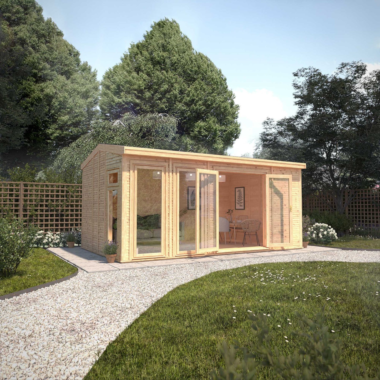 Mercia Sherwood Rufford 5mx3m Insulated Garden Room