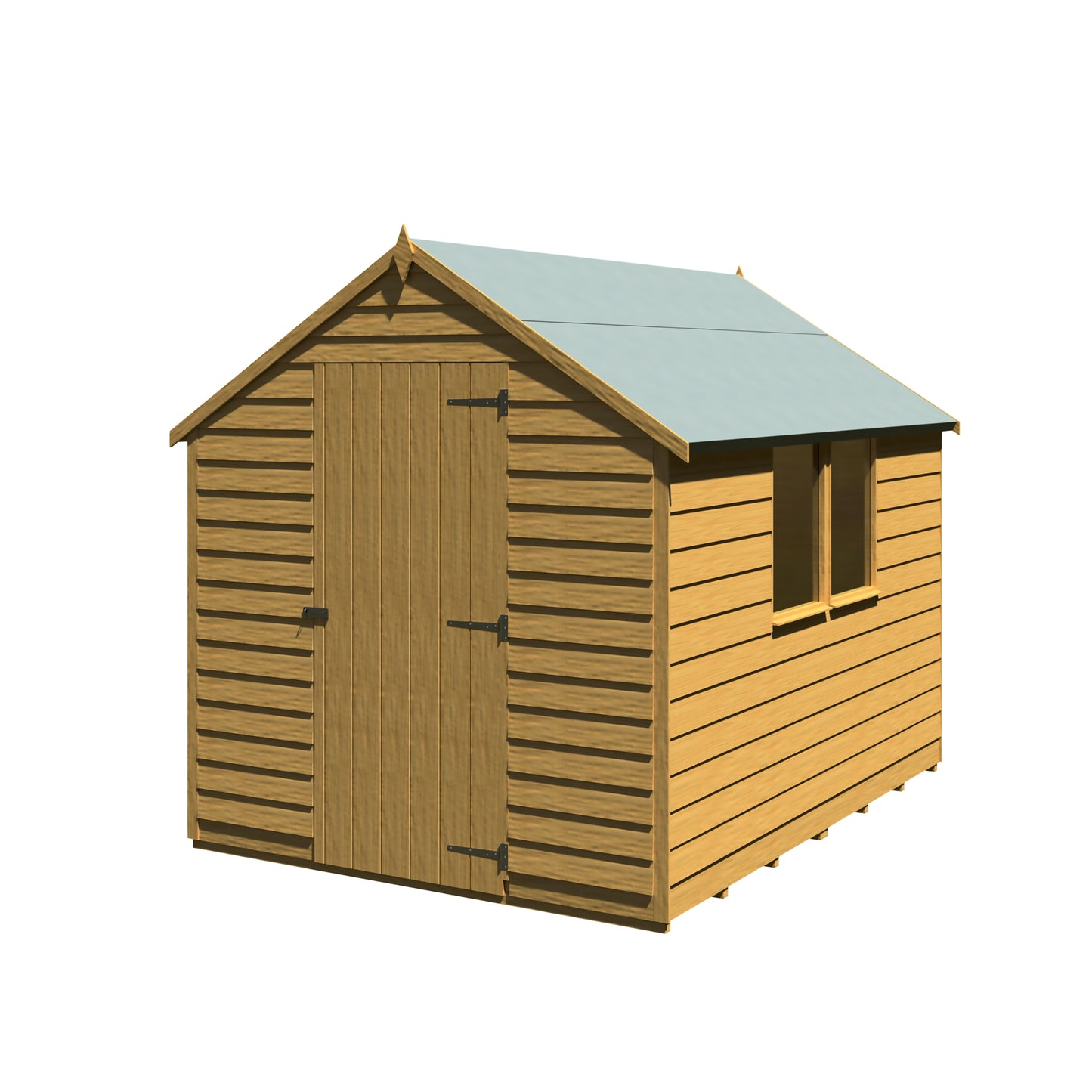 Shire Overlap 8x6 Single Door Value with Window