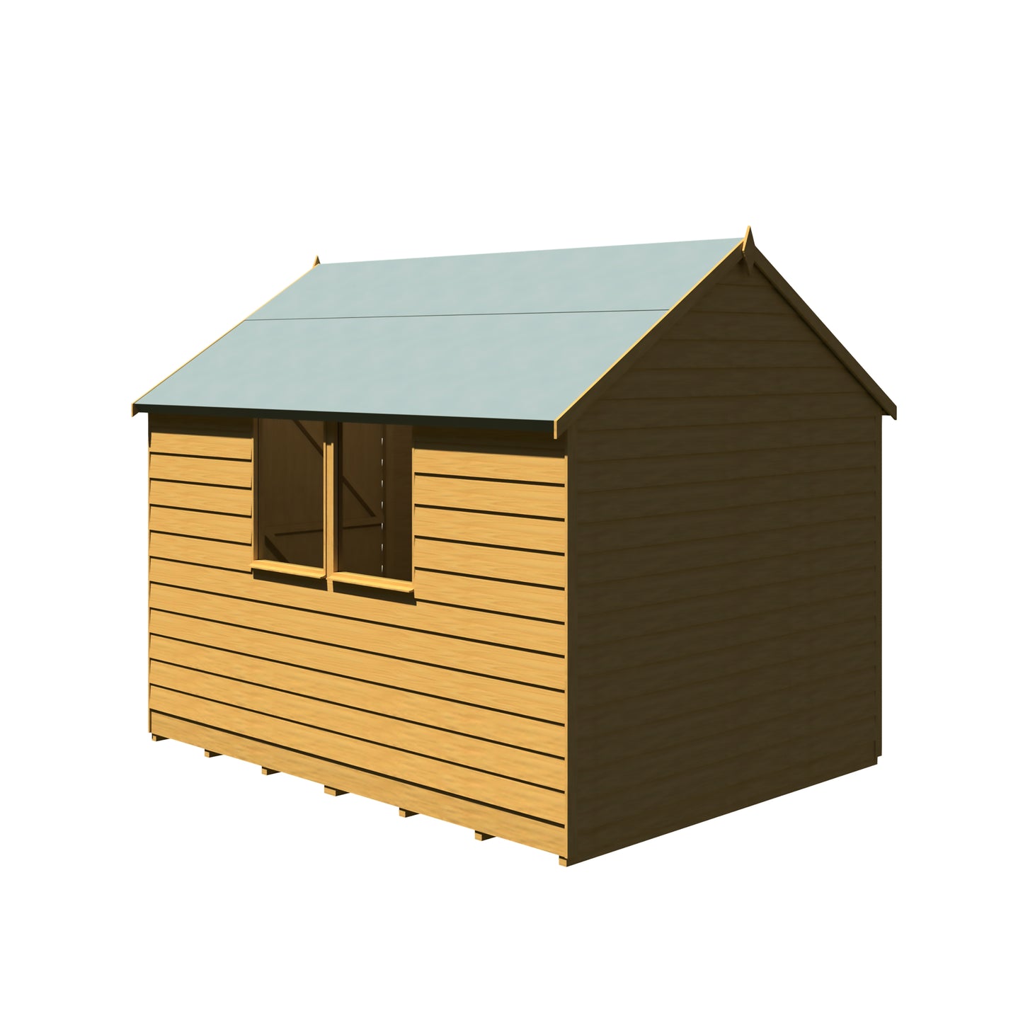 Shire Overlap 8x6 Single Door Value with Window