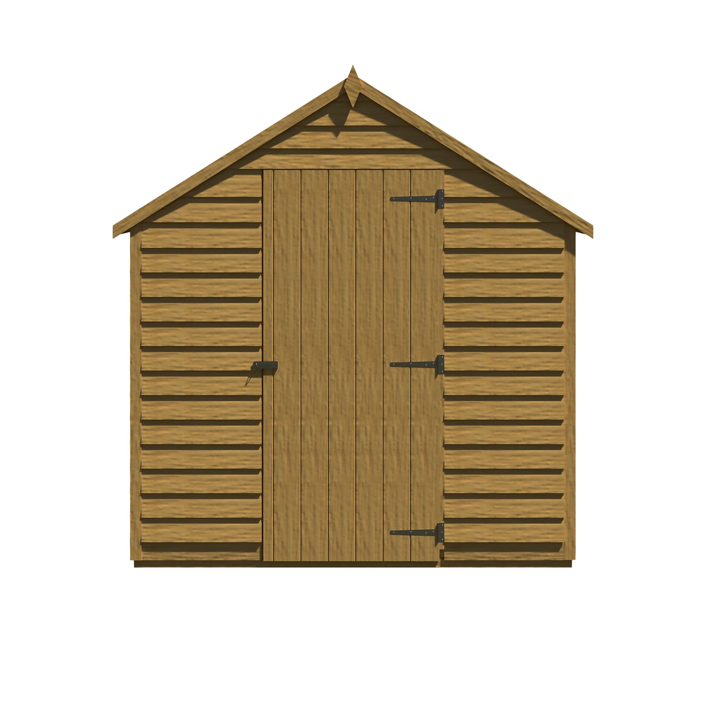 Shire Overlap 8x6 Single Door Value with Window