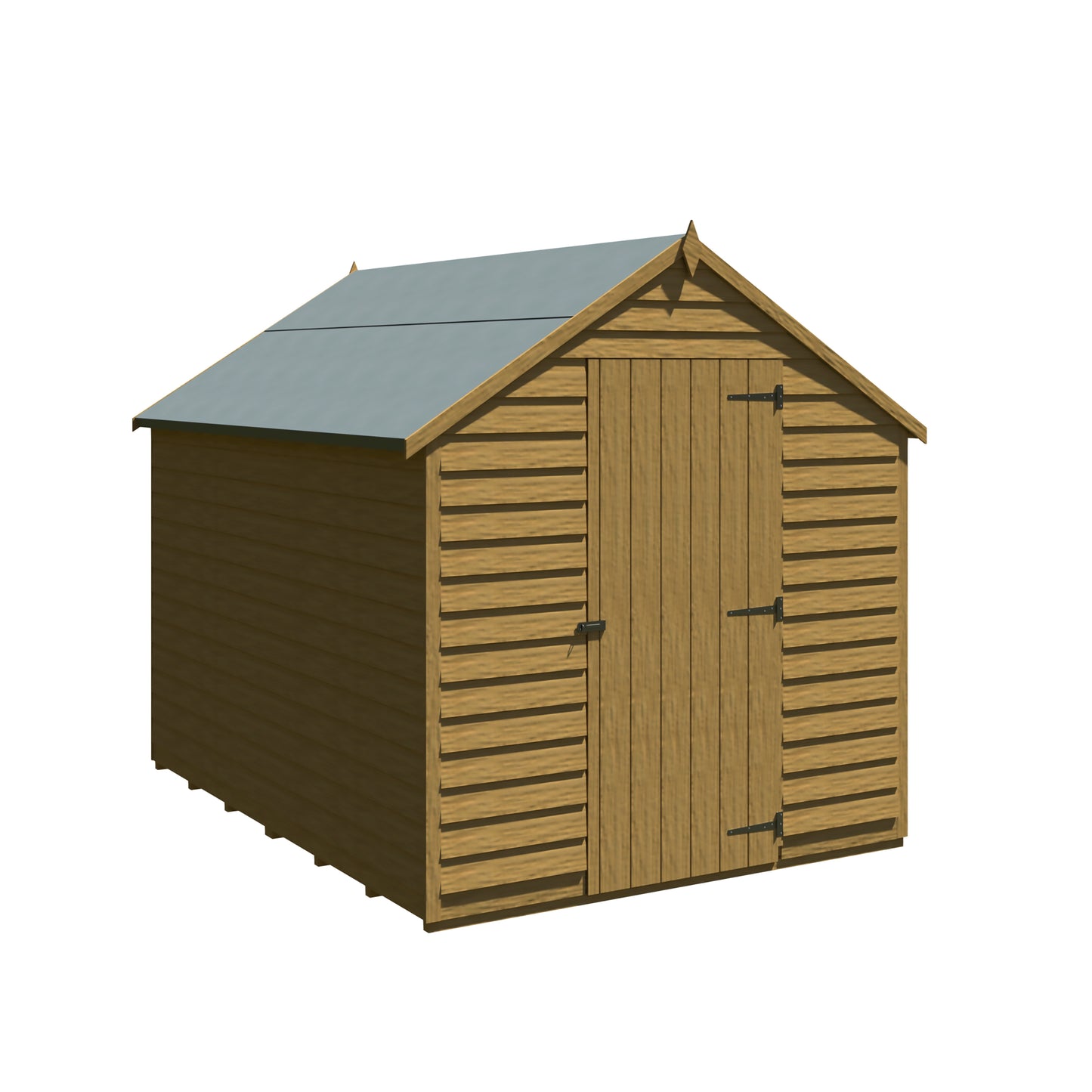 Shire Overlap 8x6 Single Door Value with Window