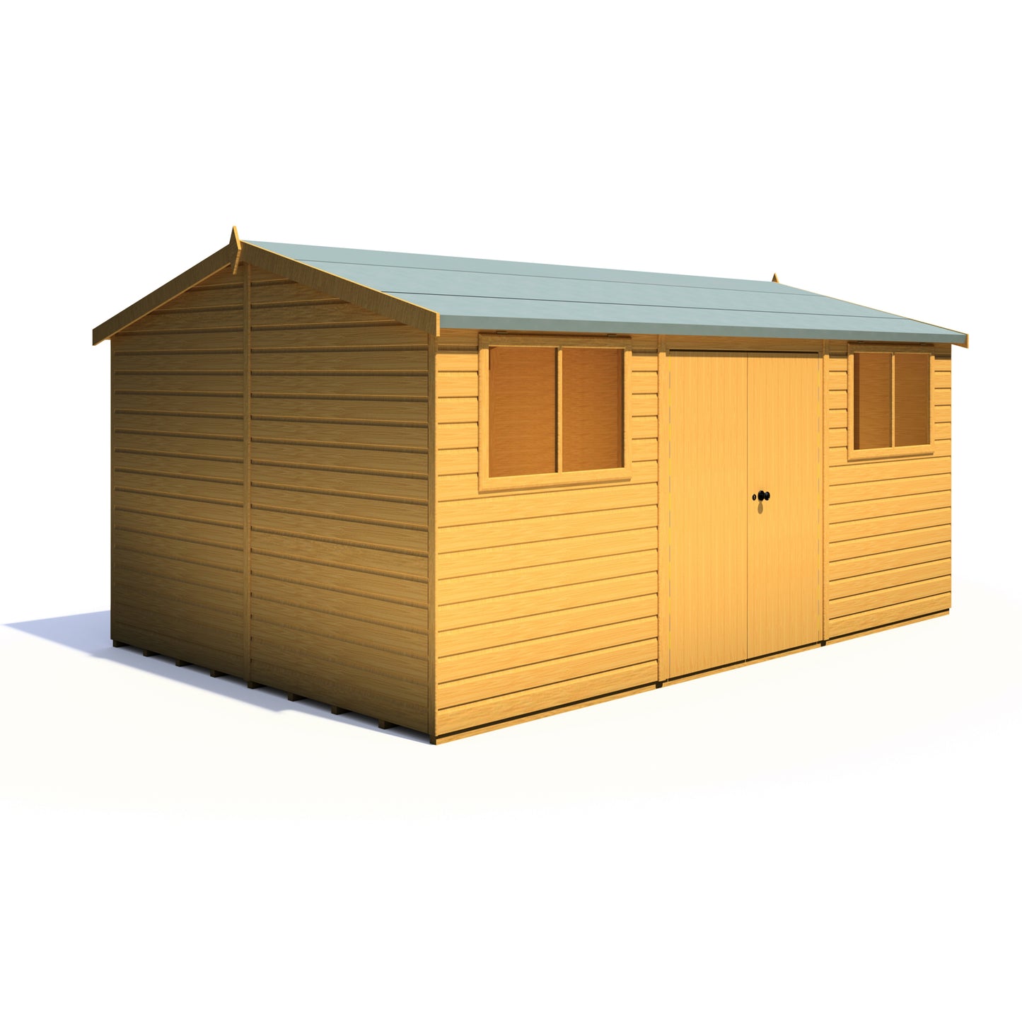 Shire Atlas 10x15Double Door Loglap Reverse Apex