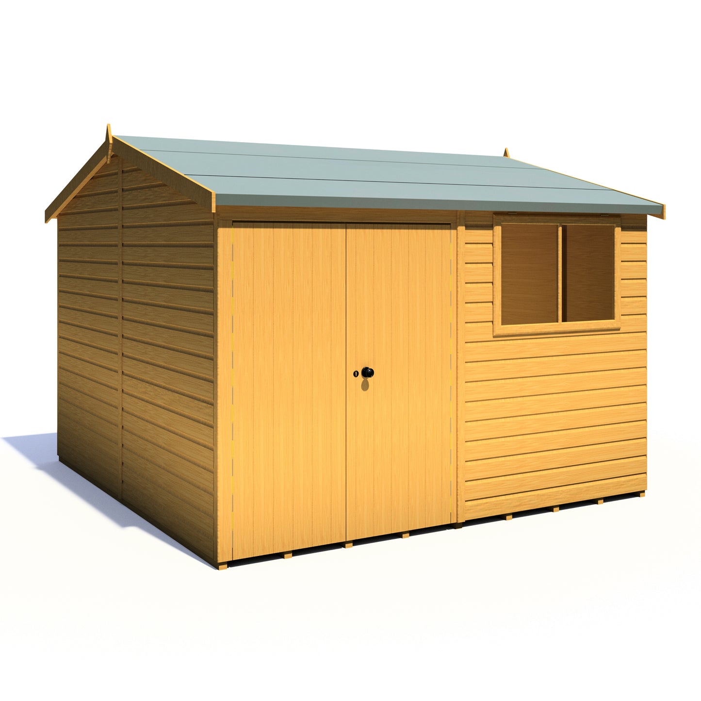 Shire Atlas 10x10 Double Door Loglap Reverse Apex
