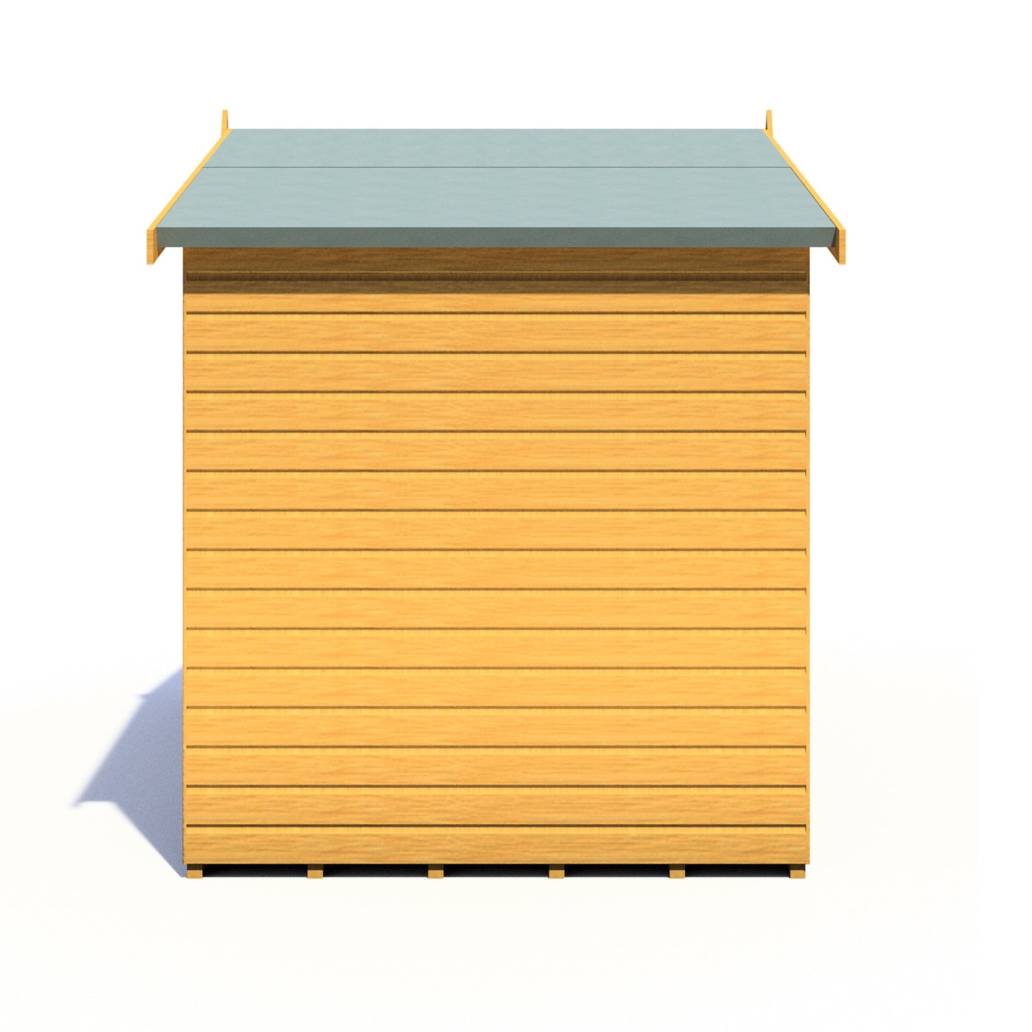 Shire Wroxham 10x6 Single Door Loglap Style D