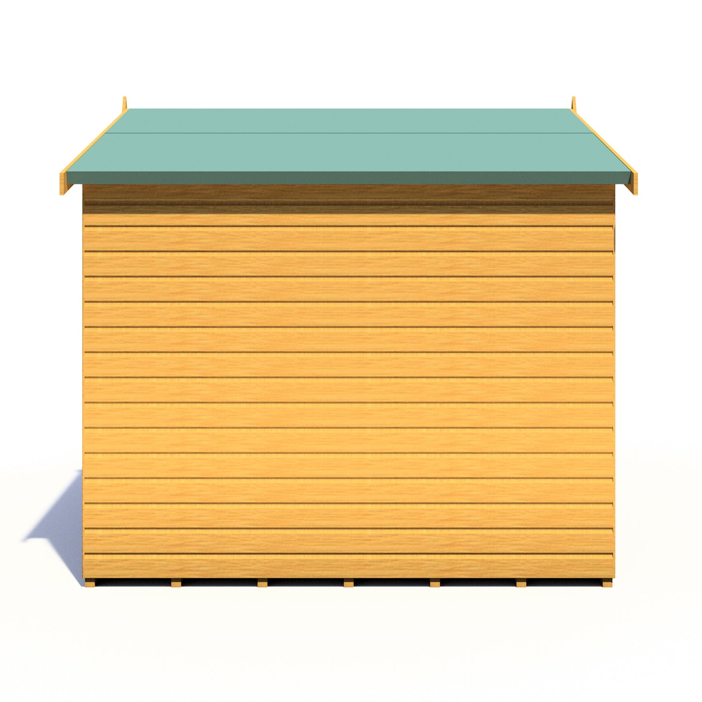 Shire Wroxham 10x8 Single Door Loglap Style D