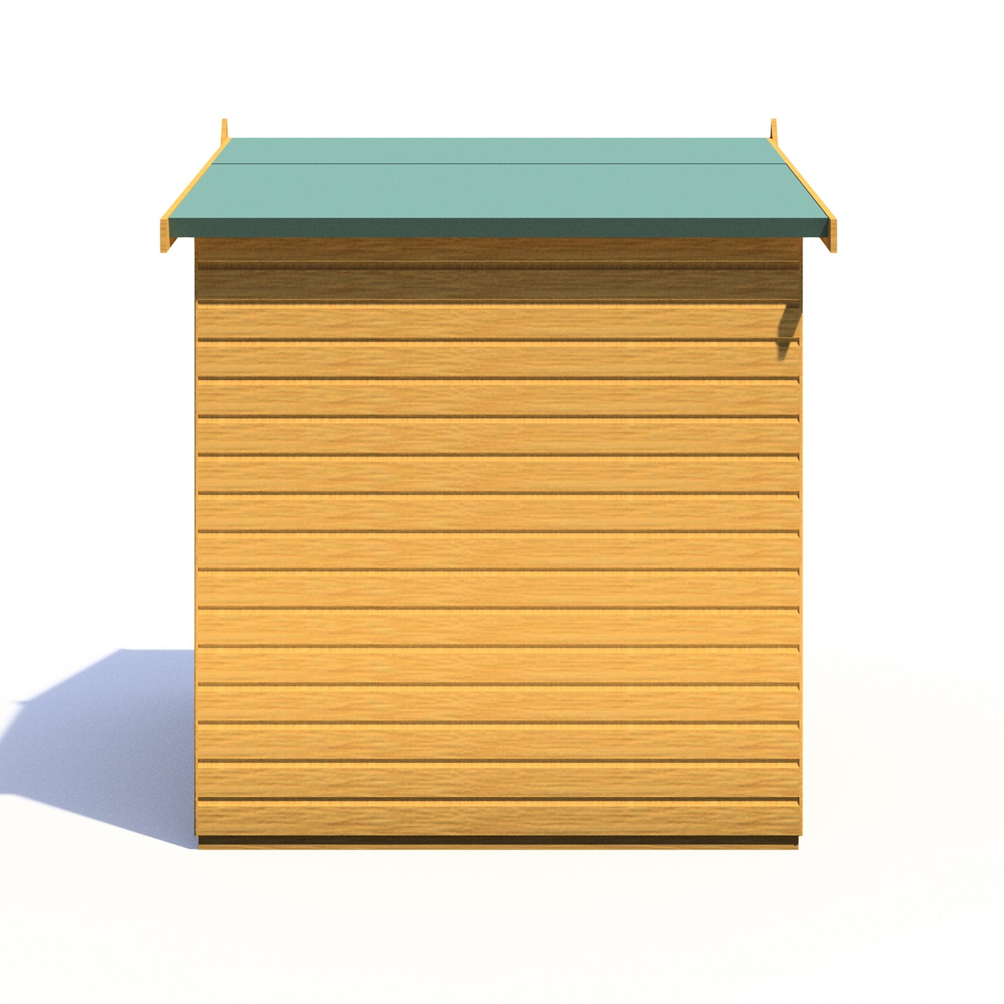 Shire Wroxham 8x6 Single Door Shiplap Style C