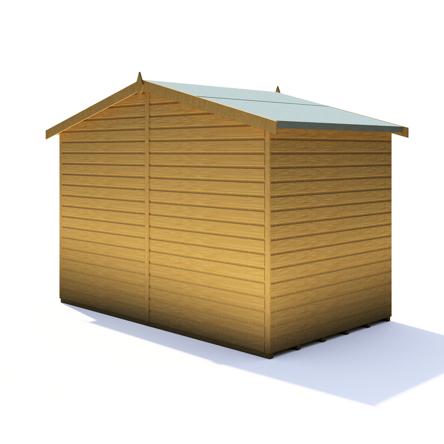 Shire Wroxham 10x6 Single Door Loglap Style D