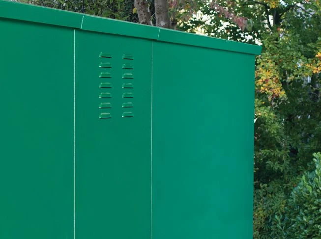 Asgard Motorcycle Storage Shed 5ft x 9ft - Police Preferred Specification