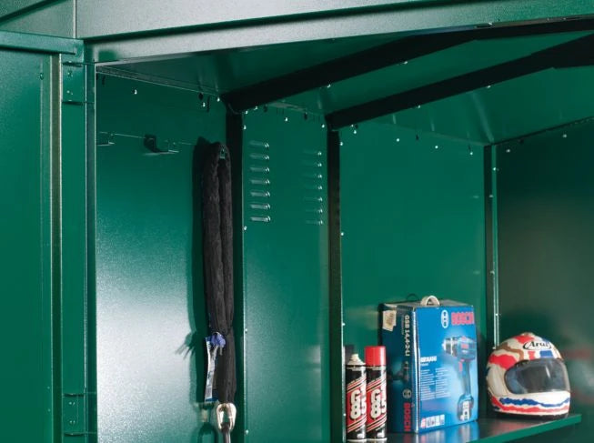 Asgard Motorbike Storage Garage 7ft x 9ft - Police Preferred Specification