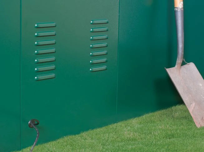 Asgard Motorbike Storage Garage 7ft x 9ft - Police Preferred Specification