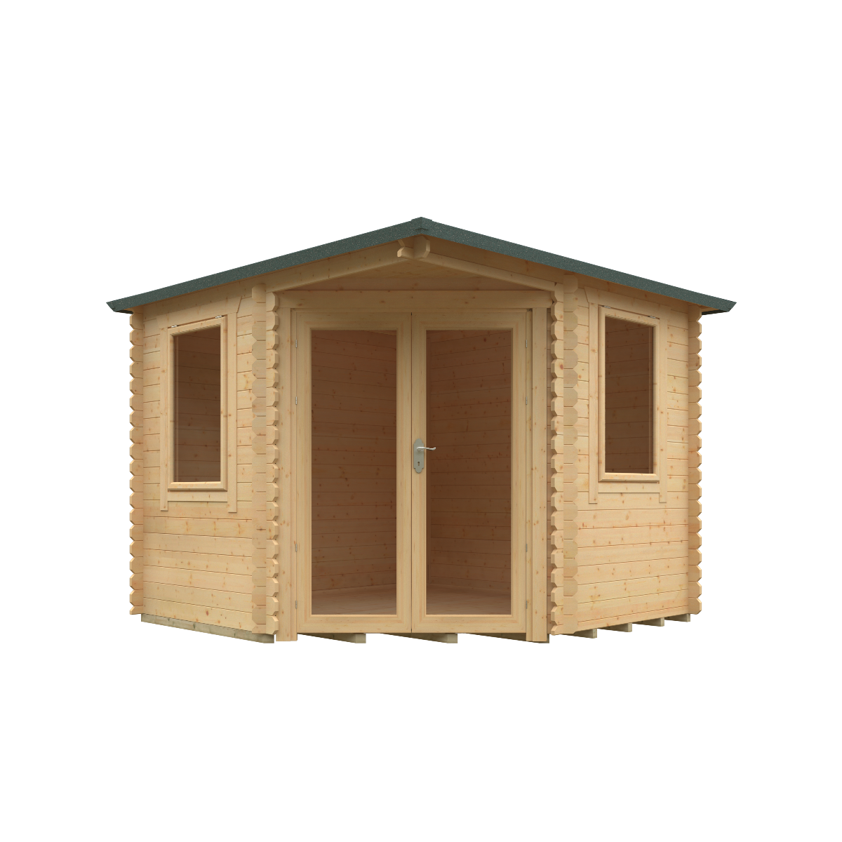 10x10 Bradwell | 28mm logcabin