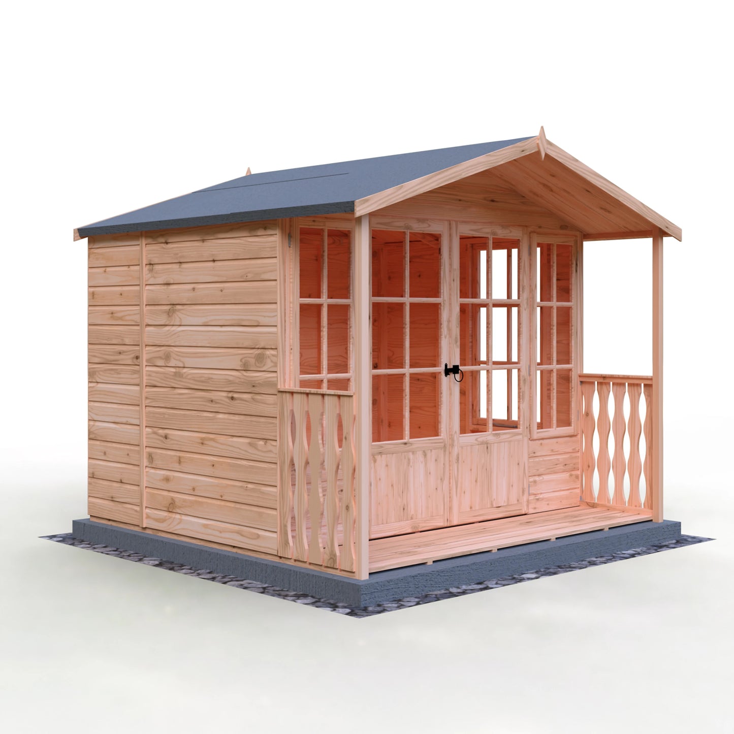 Shire Delmora 8x6 inc Verandah