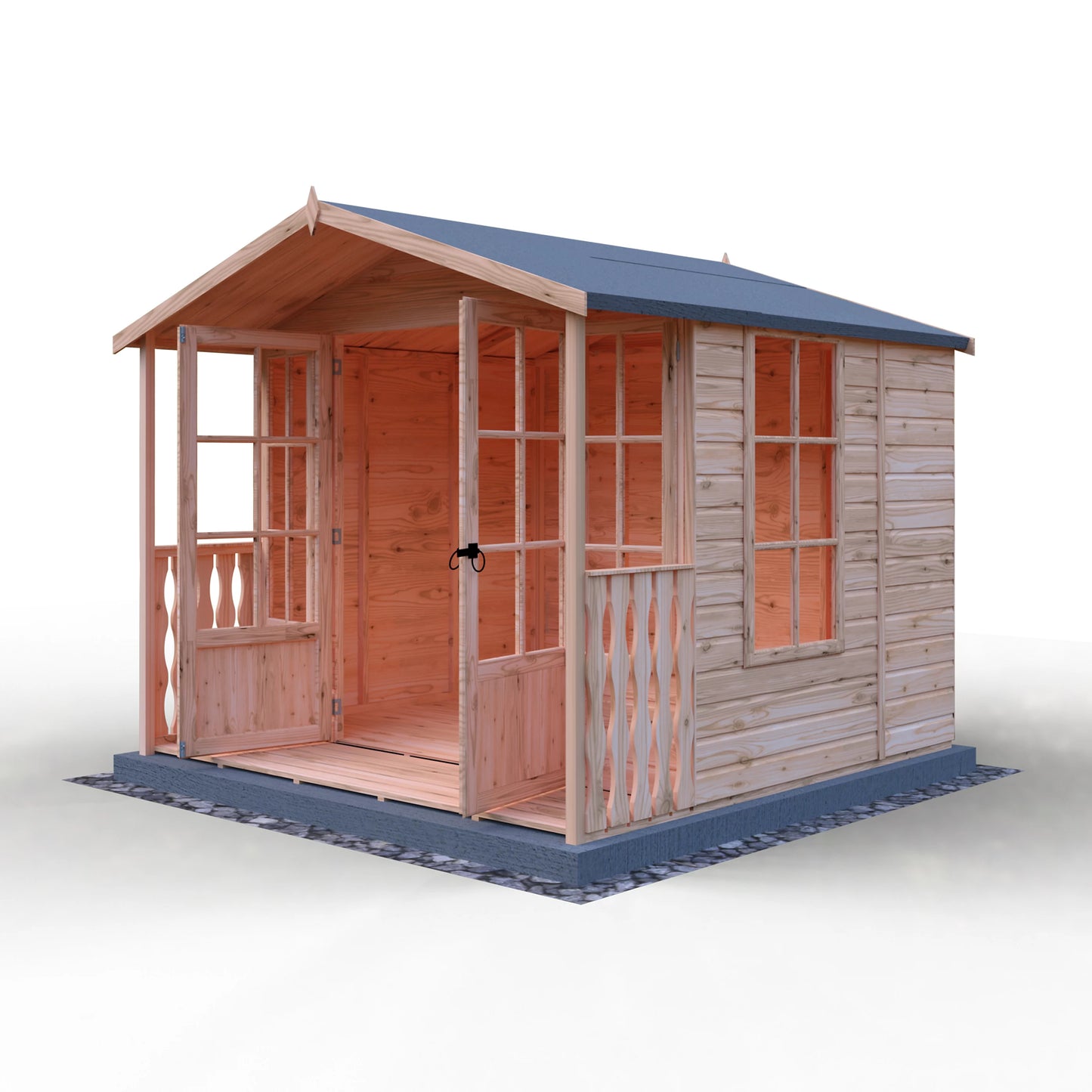 Shire Delmora 8x6 inc Verandah