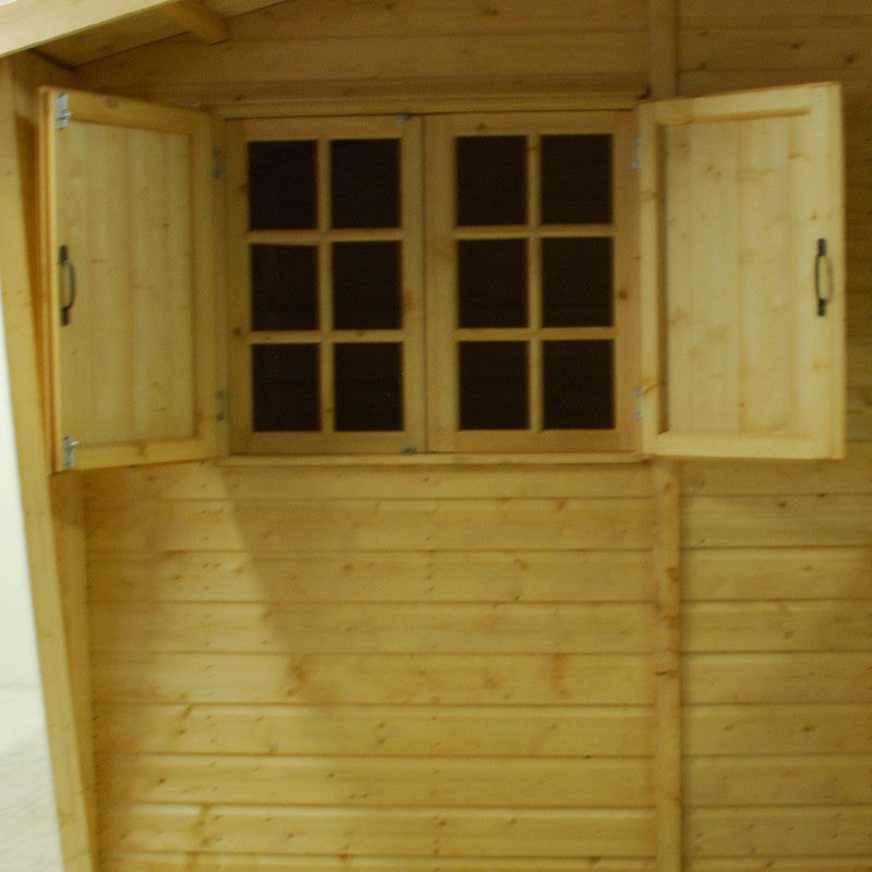 Shire Security Cabin 10x10 Loglap Style C