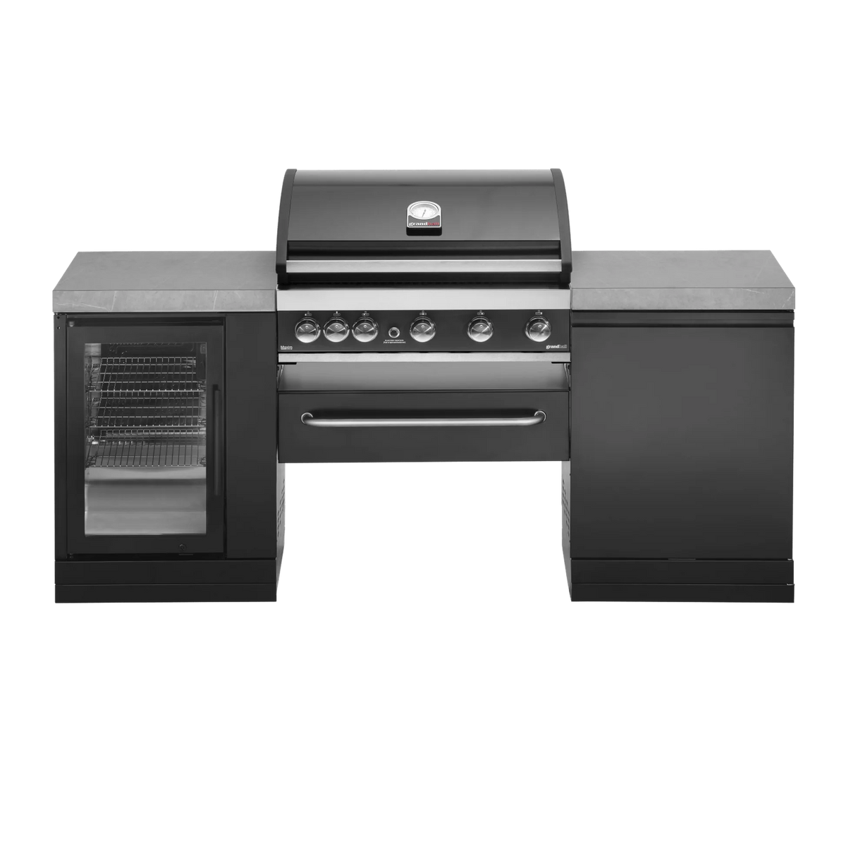 GrandPro 205 Outdoor Kitchen with Maxim G5 Gas BBQ