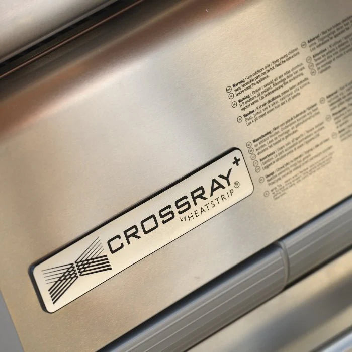 GrandPro 272 Crossray 4-Burner Outdoor Kitchen with Sink & Fridge