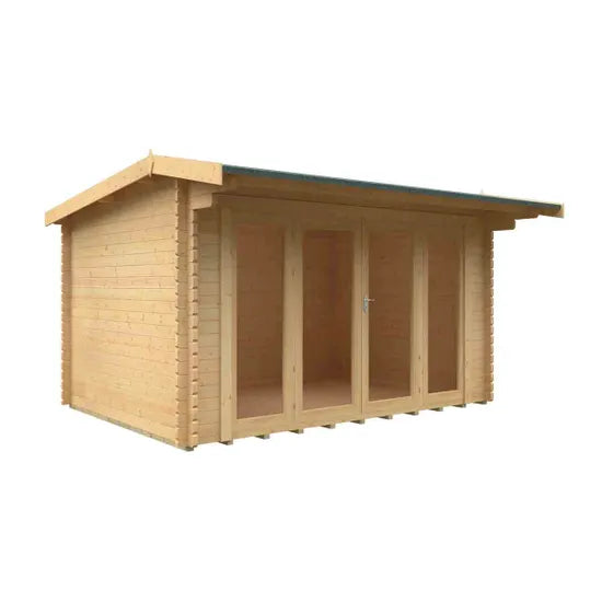 14x10 Highclere 44mm Log Cabin