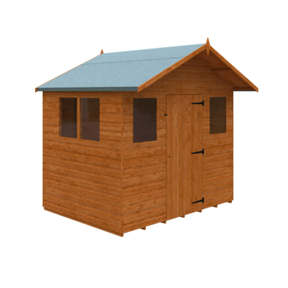 6x8w Cabin Shiplap