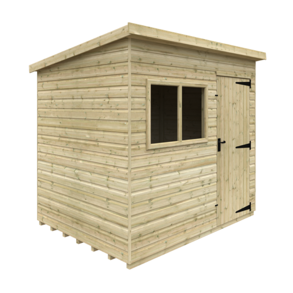 8x6 Tanalised Deluxe Pent