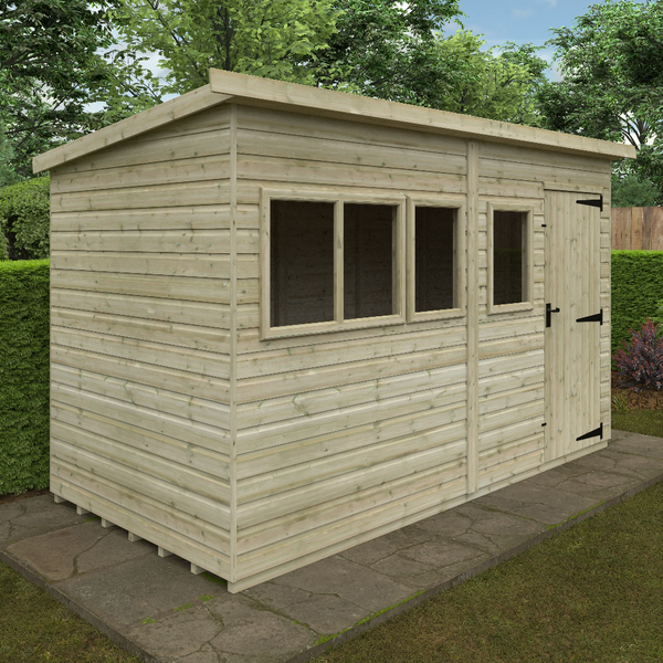 12x6 Tanalised Deluxe Pent