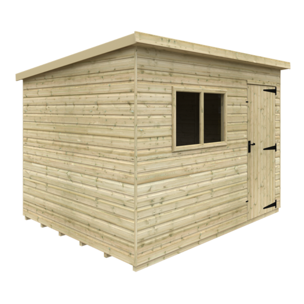 10x8 Tanalised Deluxe Pent