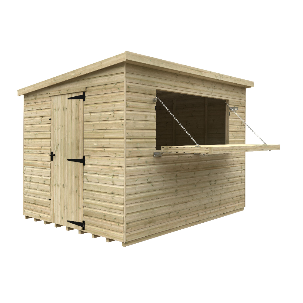 10x10 The Garden Bar Shed